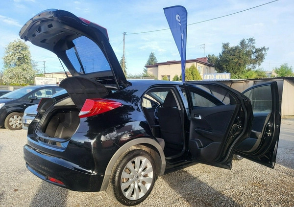 Honda Civic cena 39900 przebieg: 140221, rok produkcji 2013 z Brzeg małe 781